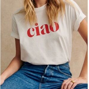 BNWT - Sézane Ciao T-shirt M